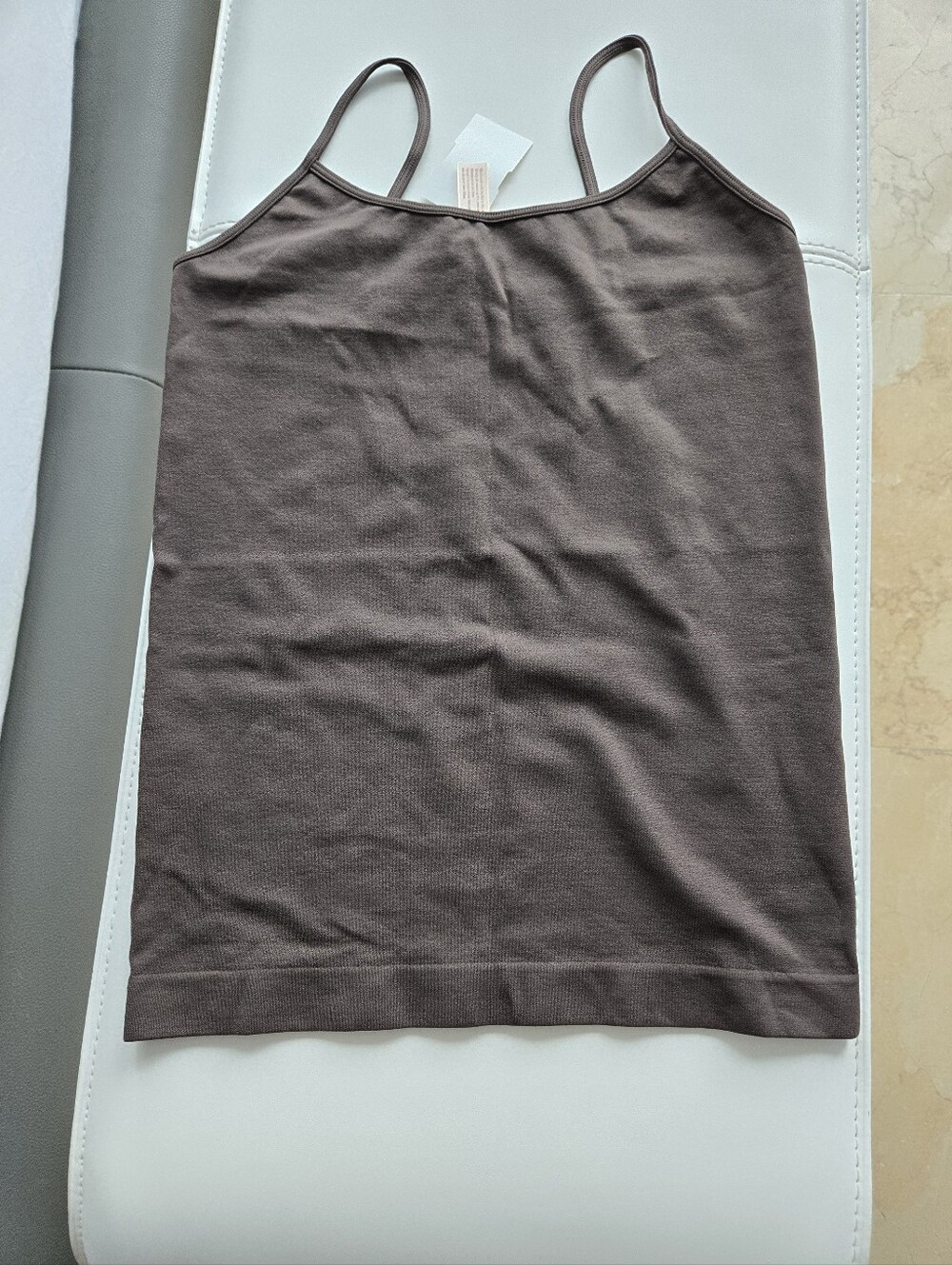 By Together Brown Slim Spaghetti Strap Camisole